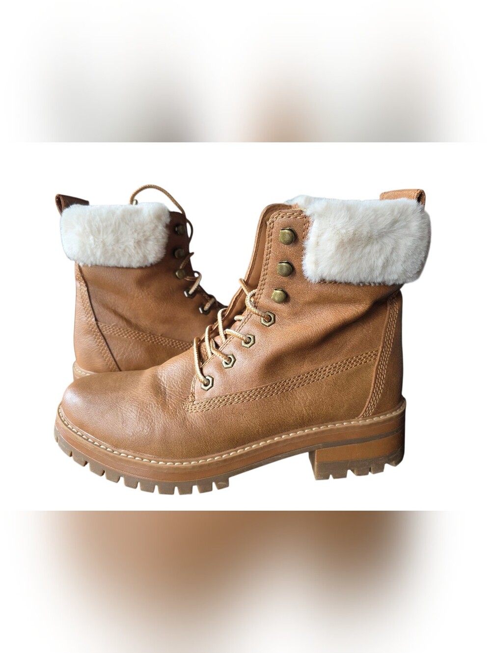 Madden Girl Lace-Up Winter Boots